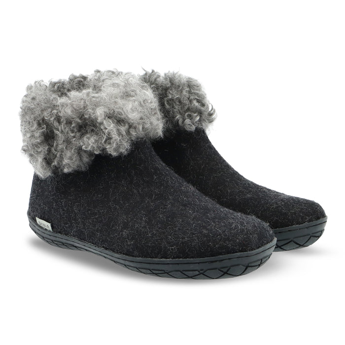 Glerups Dk Boot With Wool Shaft - Limited Edition - Charcoal