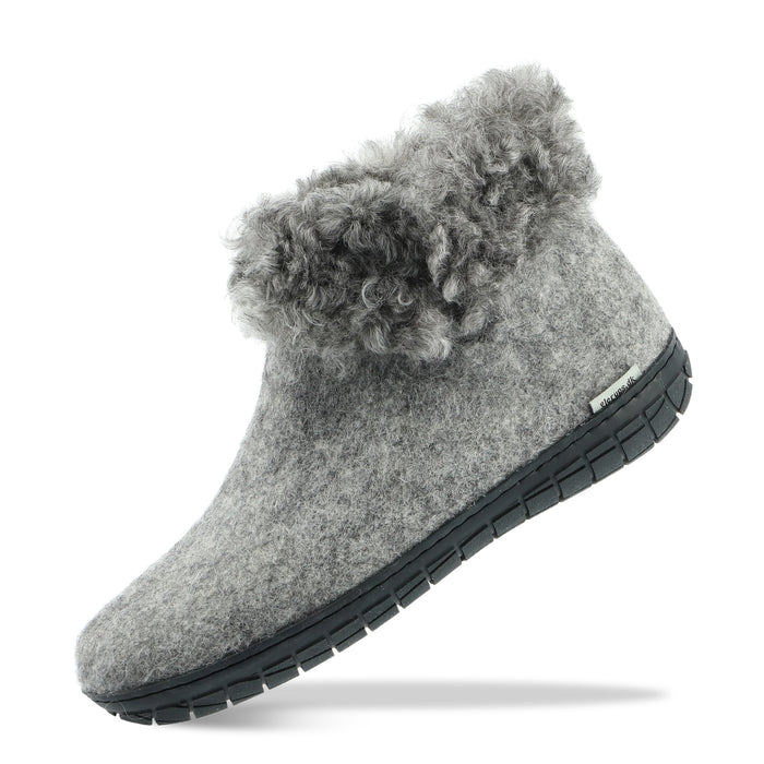 glerups dk Boot with wool shaft - Limited edition - Grey