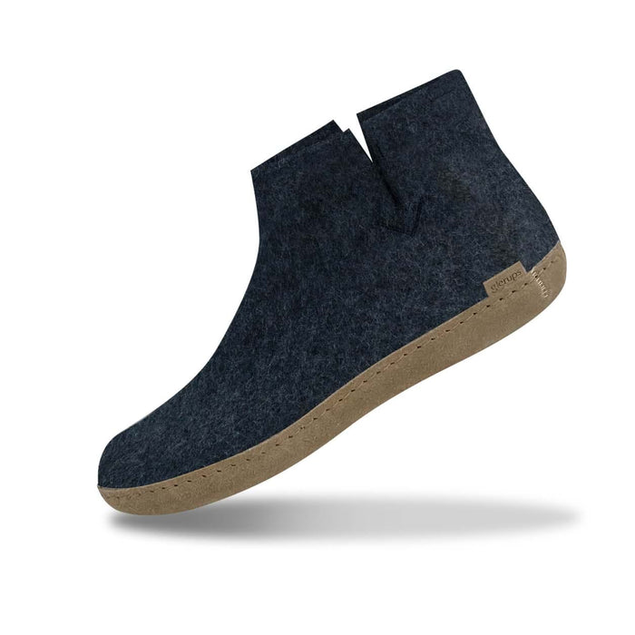 glerups dk Boot with leather sole - Denim