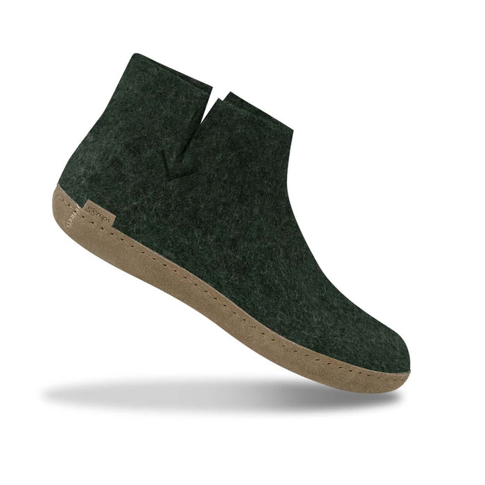 Glerups Dk Boot With Leather Sole - Forest