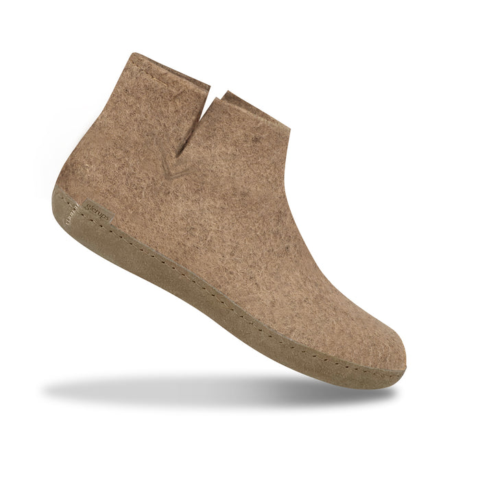 Glerups Dk Boot With Leather Sole - Sand