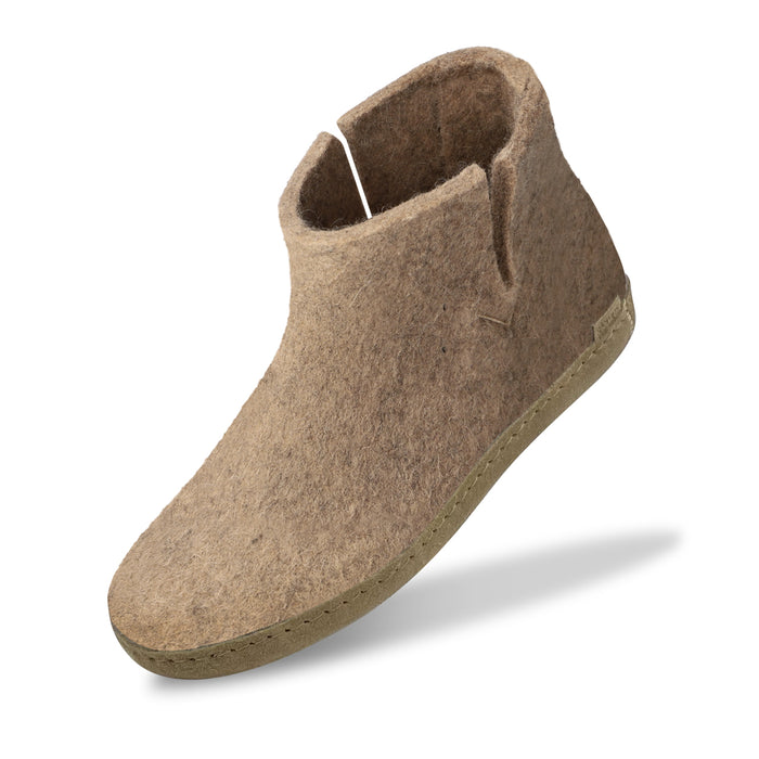 Glerups Dk Boot With Leather Sole - Sand