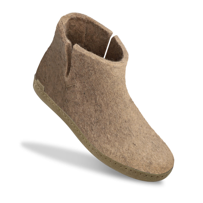 Glerups Dk Boot With Leather Sole - Sand