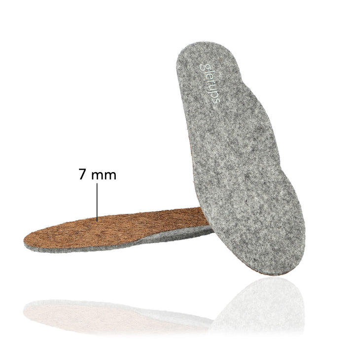 glerups dk Innersole 7mm Arch Relax - Grey