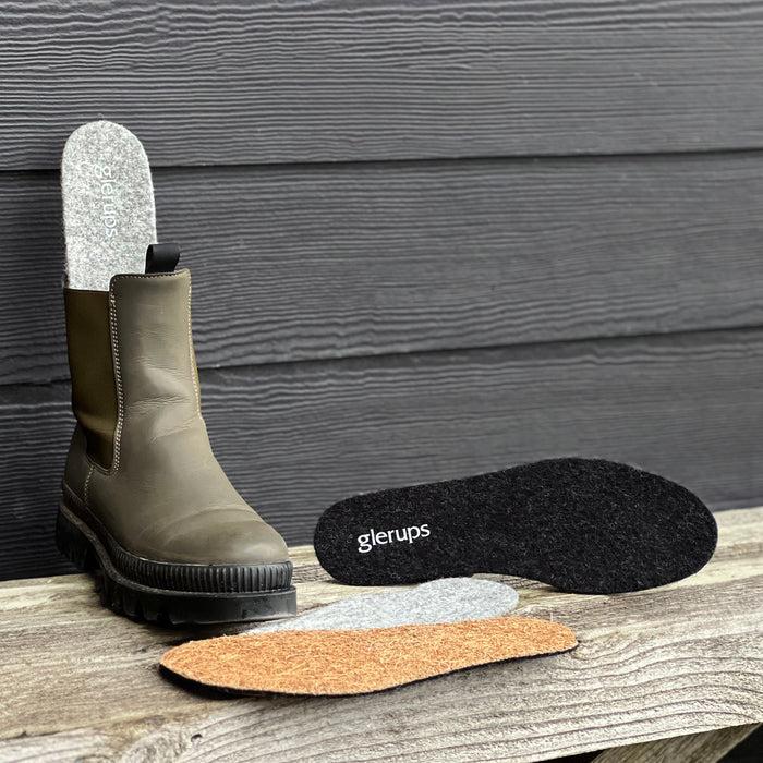 Glerups Dk Innersole 7mm Regular - Charcoal