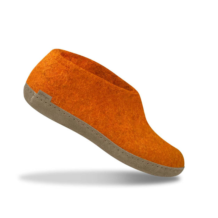 Glerups Dk Shoe With Leather Sole - Orange