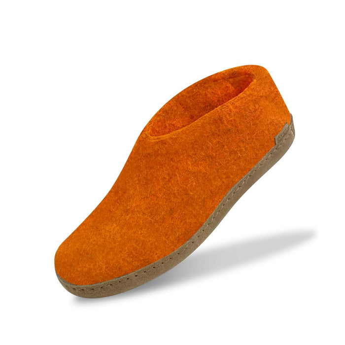 Glerups Dk Shoe With Leather Sole - Orange
