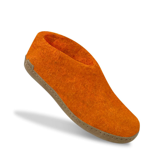 Glerups Dk Shoe With Leather Sole - Orange
