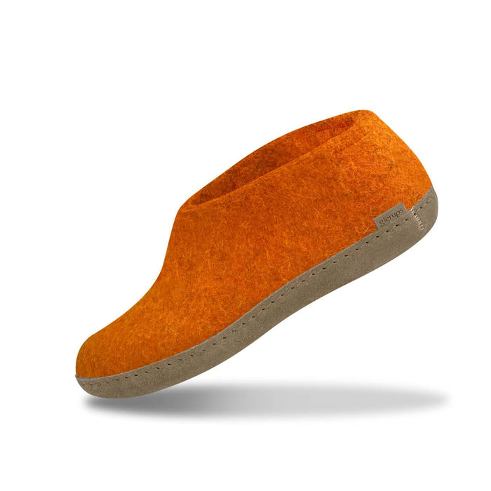glerups dk Shoe with leather sole - Orange