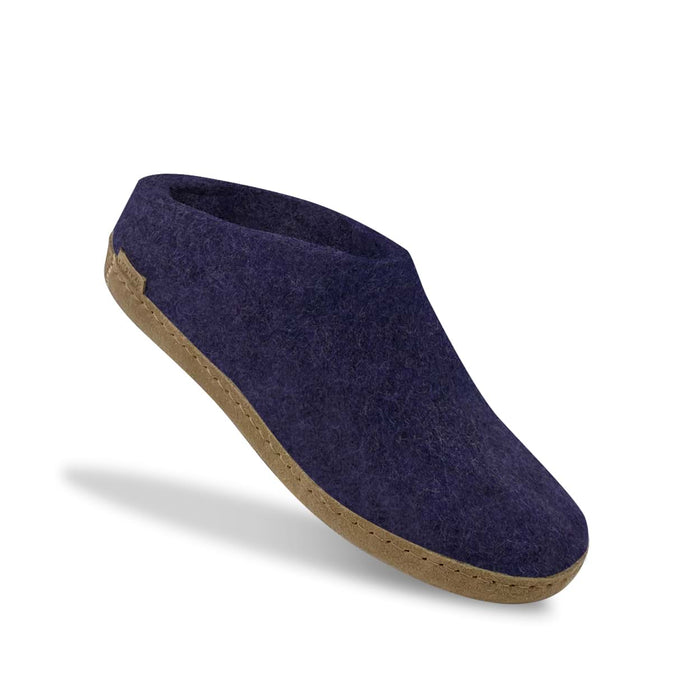 Glerups Dk Slip-on With Leather Sole - Purple