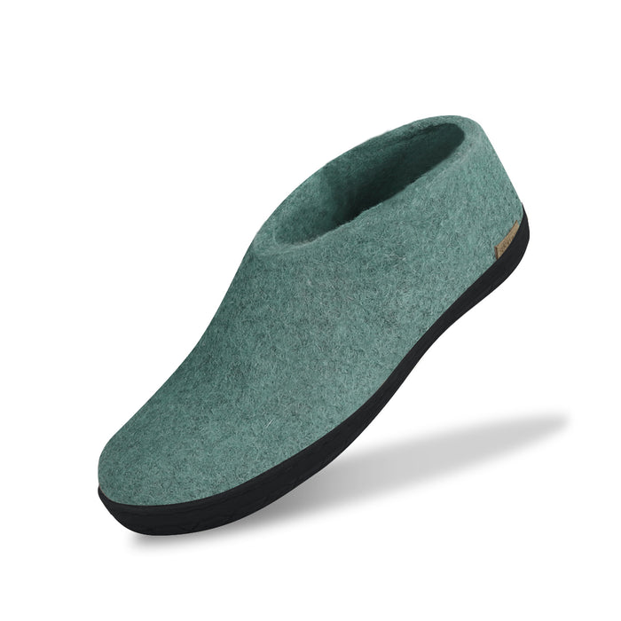 Glerups Dk Shoe With Natural Rubber Sole - Black - North Sea