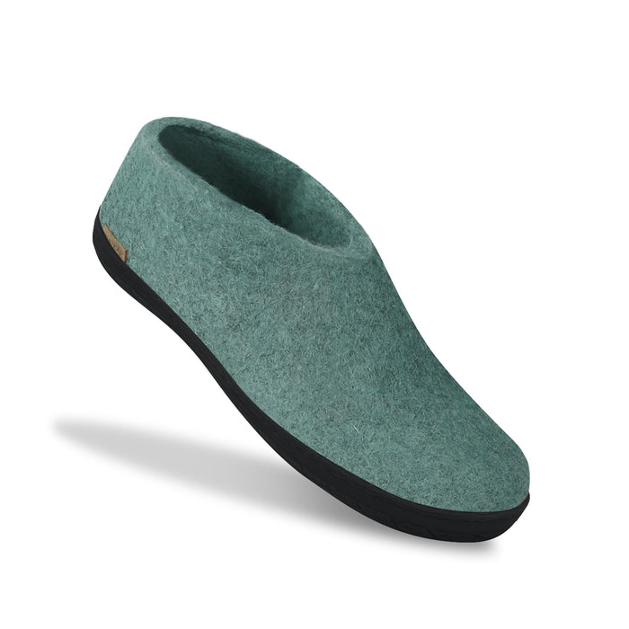 Glerups Dk Shoe With Natural Rubber Sole - Black - North Sea