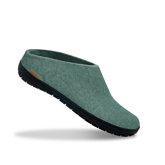 Glerups Dk Slip-on With Natural Rubber Sole - Black - North Sea