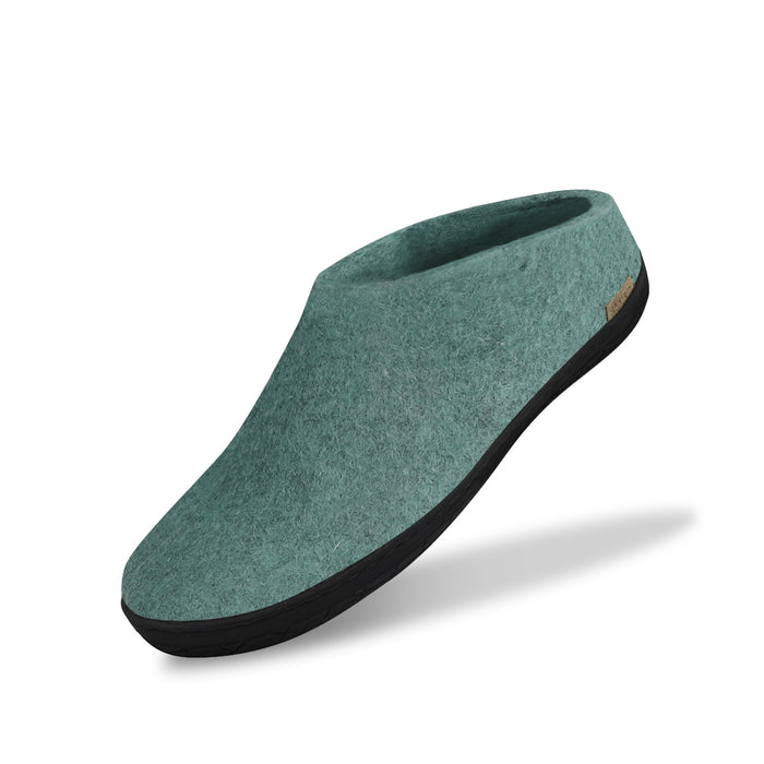 Glerups Dk Slip-on With Natural Rubber Sole - Black - North Sea