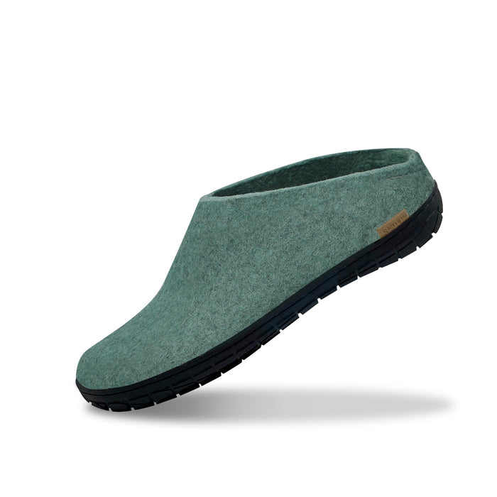 glerups dk Slip-on with natural rubber sole - black - North Sea