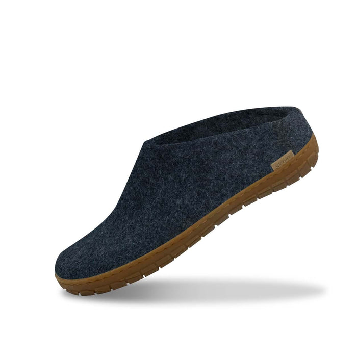 glerups dk Slip-on with natural rubber sole - honey - Denim