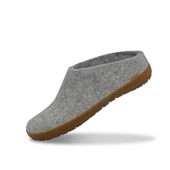 glerups dk Slip-on with natural rubber sole - honey - Grey