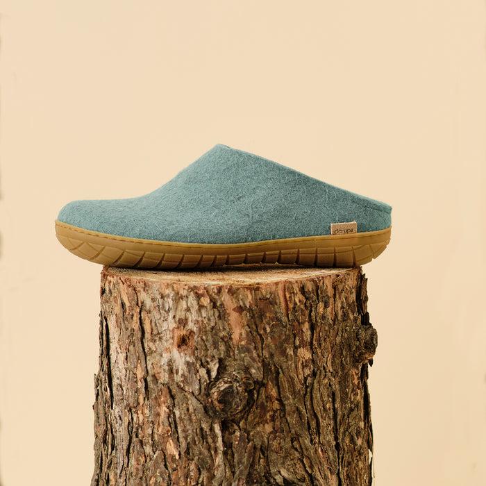 Glerups Dk Slip-on With Natural Rubber Sole - Honey - North Sea