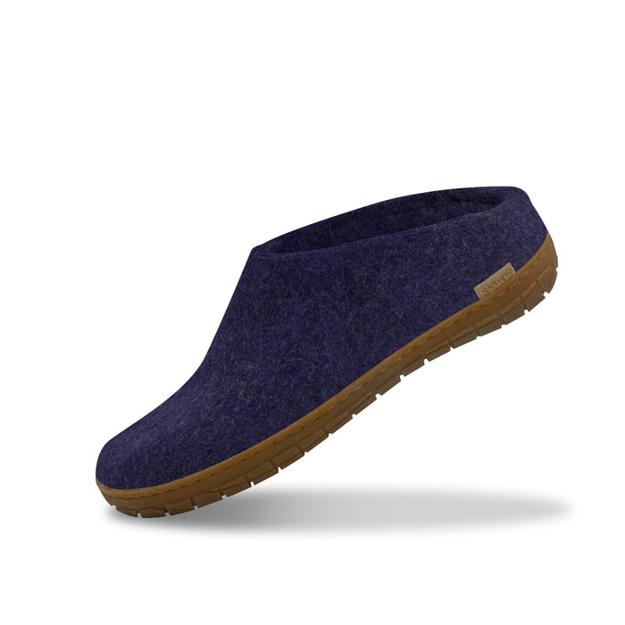 glerups dk Slip-on with natural rubber sole - honey - Purple