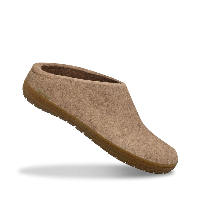Glerups Dk Slip-on With Natural Rubber Sole - Honey - Sand