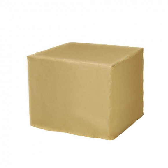 Glitzhome Elm PLUS 1 Piece 50000-BTU Square Tiles Top Aluminum Propane Fire Pit Table And 4 Piece Pacific Blue HDPE Folding Adirondack Chairs