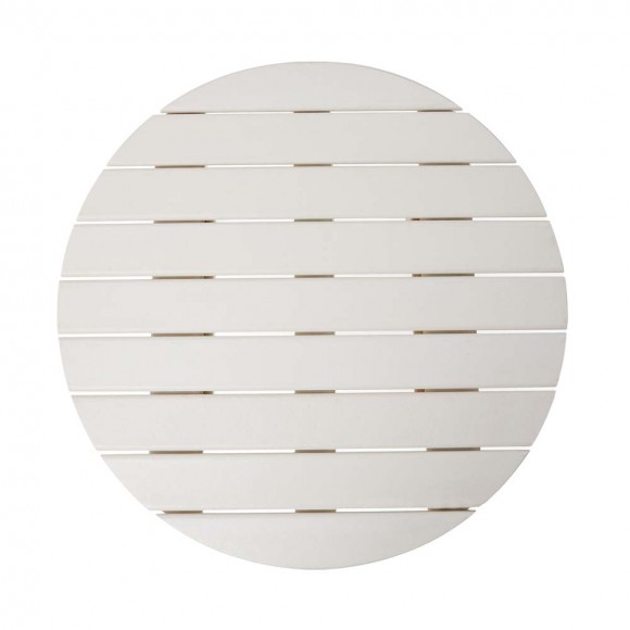 Glitzhome Elm PLUS 5-Piece Outdoor Patio White HDPE Folding Adirondack Chairs And 36"D Coffee Table Set