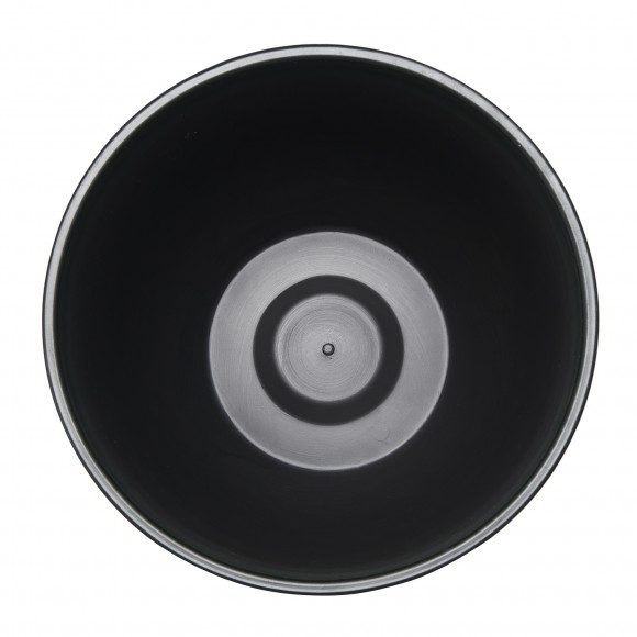 Glitzhome Glitzhome 11.75"D Set Of 3 Honeycomb Textured Green Faux Ceramic Pot Plastic Planter