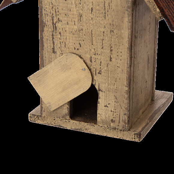 Glitzhome Glitzhome 13.11"H Tall Church Hand Painted Wood Birdhouse