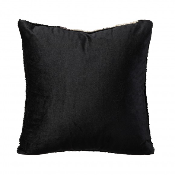 Glitzhome Glitzhome 14"H Hooked Halloween Ghost "BOO" Pillow