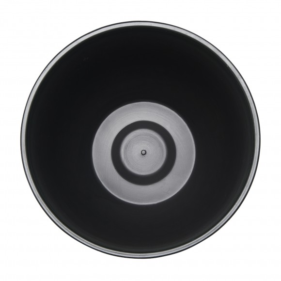 Glitzhome Glitzhome 15.25"D Set Of 2 Honeycomb Textured Cobalt Blue Faux Ceramic Pot Plastic Planter