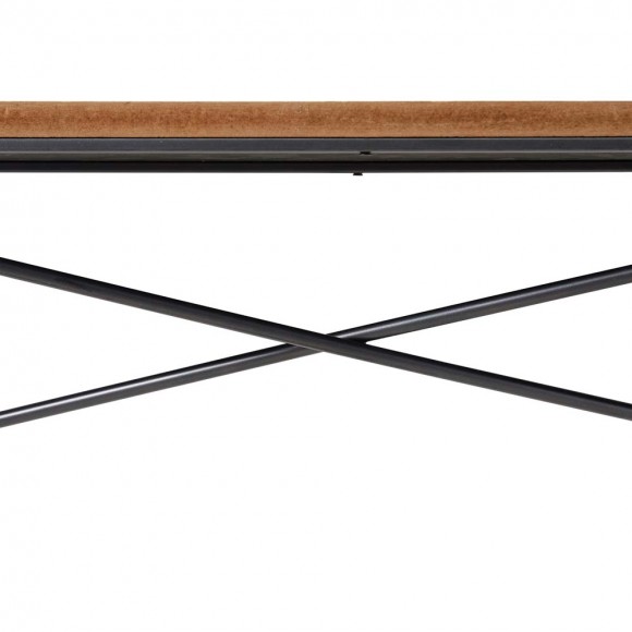 Glitzhome Glitzhome 15.75"L Farmhouse Rustic Metal/Wooden Wall Shelves Set Of 2