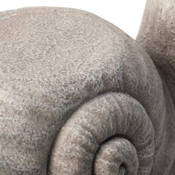 Glitzhome Glitzhome 16.25"L MGO Snail Garden Statue Or Planter Stand