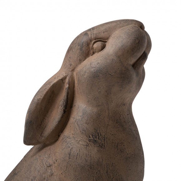 Glitzhome Glitzhome 16.5"H MGO Sitting Rabbit Statue