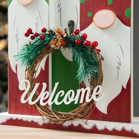 Glitzhome Glitzhome 18"H Wooden Gnome Family Table Decor