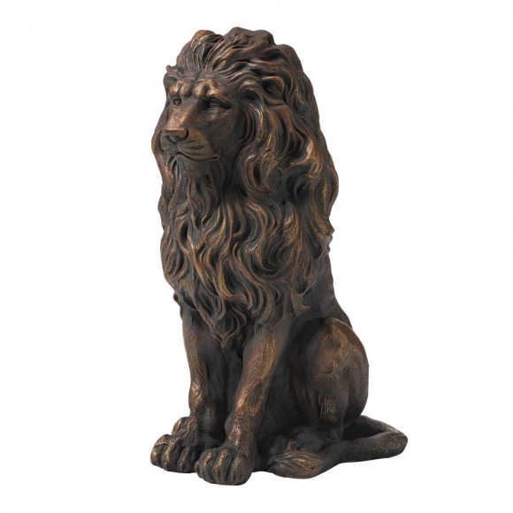 glitzhome Glitzhome 20.75"H MGO Guardian Sitting Lion Statue