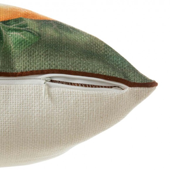 Glitzhome Glitzhome 20" Fall Embroidered Pumpkin Pillow