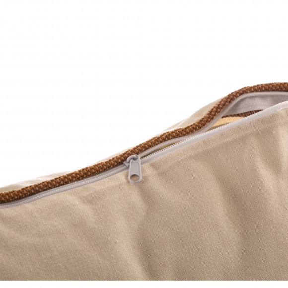 Glitzhome Glitzhome 20"L Cotton Embroidered Pumpkin Pillow Cover