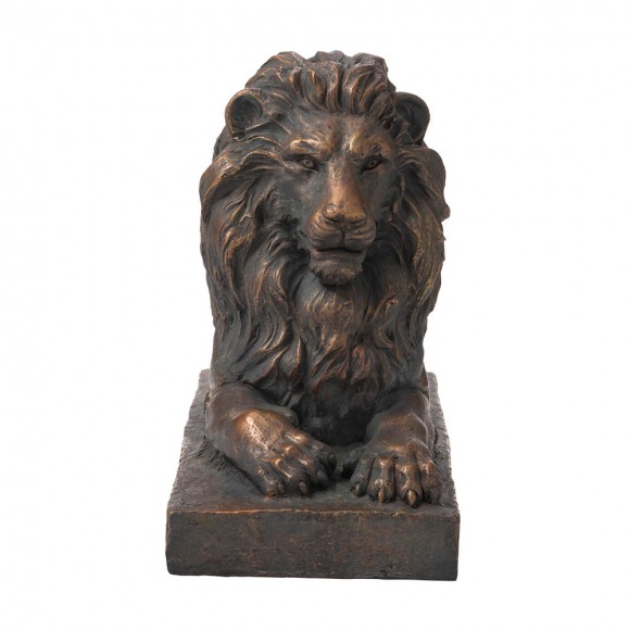 Glitzhome Glitzhome 21.75"L MGO Guardian Lying Lion Statue