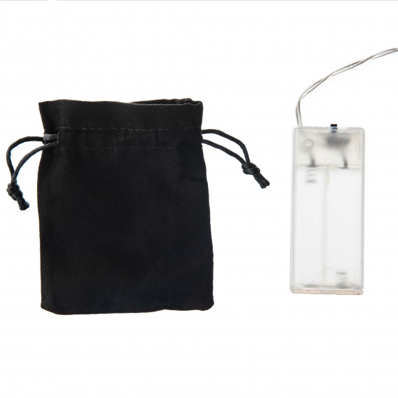 Glitzhome Glitzhome 21"H Lighted Halloween Candy Corn Berries Table Tree