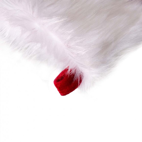 Glitzhome Glitzhome 21"L Red Sequin Christmas Stocking