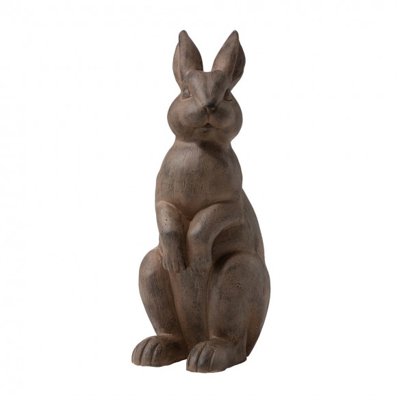 glitzhome Glitzhome 22.75"H MGO Standing Rabbit Statue