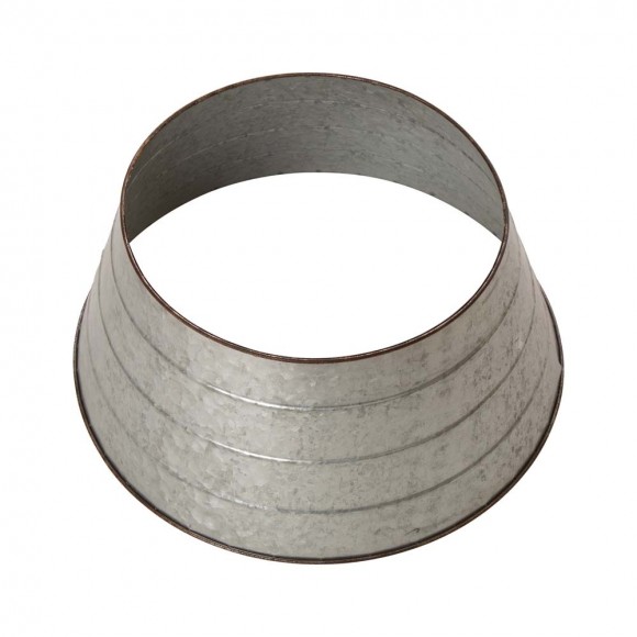 Glitzhome Glitzhome 22"D Galvanized Metal Tree Collar