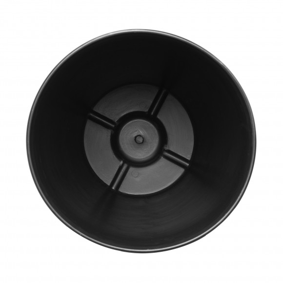 Glitzhome Glitzhome 23.5"H Set Of 2 Oversized Gradient Cobalt Blue Faux Ceramic Tall Plastic Planter