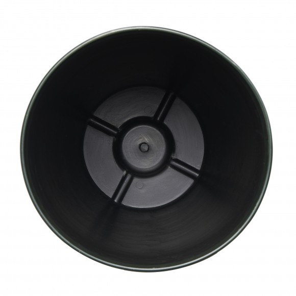 Glitzhome Glitzhome 23.5"H Set Of 2 Oversized Gradient Green Faux Ceramic Tall Plastic Planter