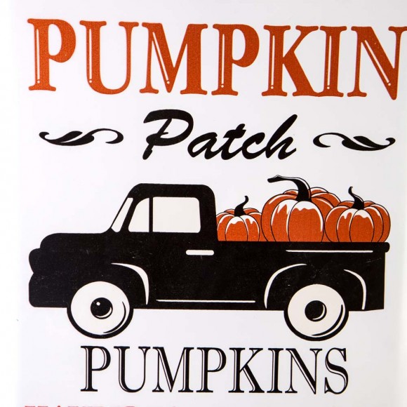 Glitzhome Glitzhome 23.62"H Enameled Metal Truck Wall Sign