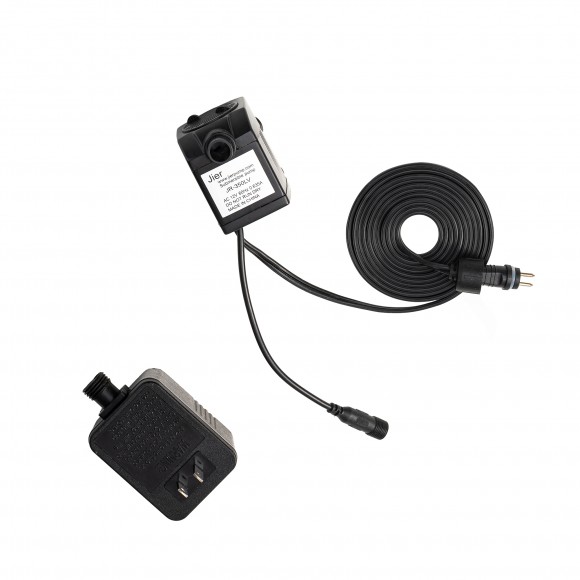 Glitzhome Glitzhome 23"H Natural 5-Tiered Stacked Stone Polyresin Outdoor Fountain With Birds Pump And LED Light (KD)