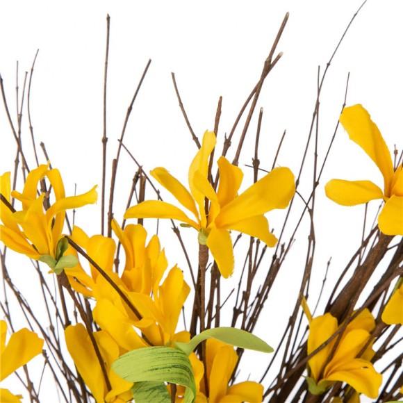 Glitzhome Glitzhome 24"D Artificial Winter Jasmine Wreath