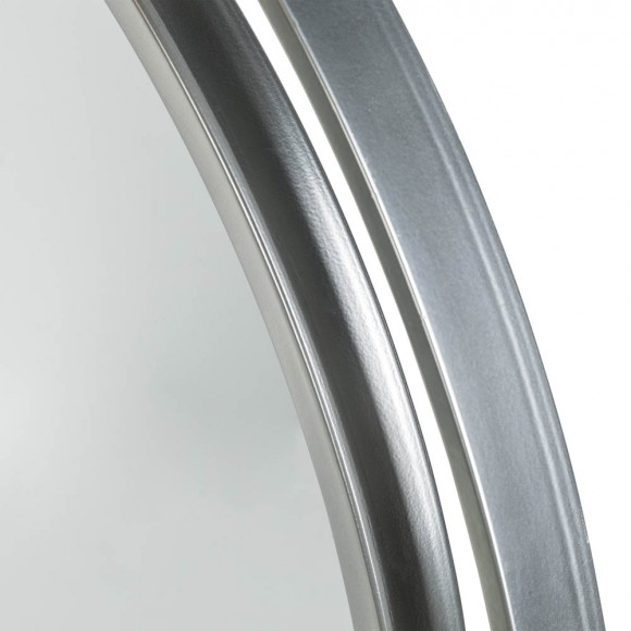 Glitzhome Glitzhome 24"D Deluxe Silver Round Wall Mirror
