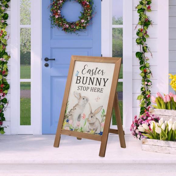Glitzhome Glitzhome 24"H Easter Wooden Porch Sign / Standing Décor