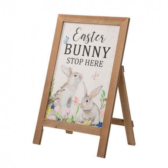 glitzhome Glitzhome 24"H Easter Wooden Porch Sign / Standing Décor